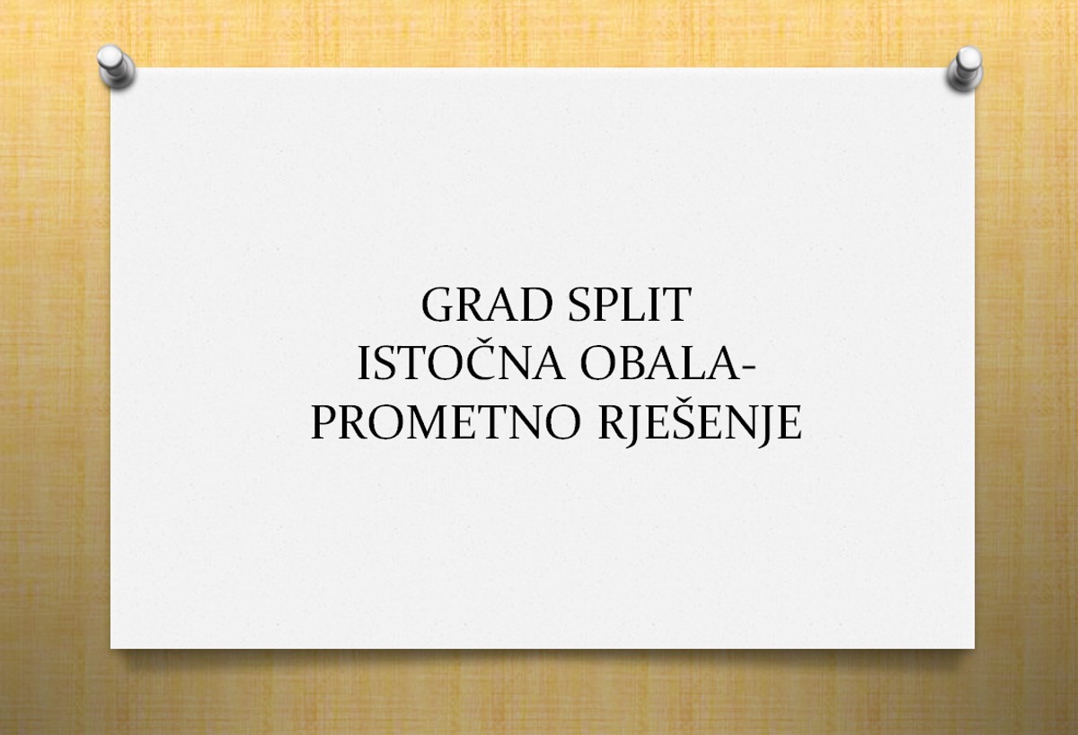 Prezentacija projekta Istočne obale