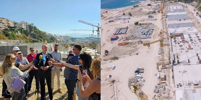 FOTO/VIDEO: PUNI ZAMAH Zadovoljstvo nakon obilaska Žnjana, radovi se nastavljaju pozajmicom