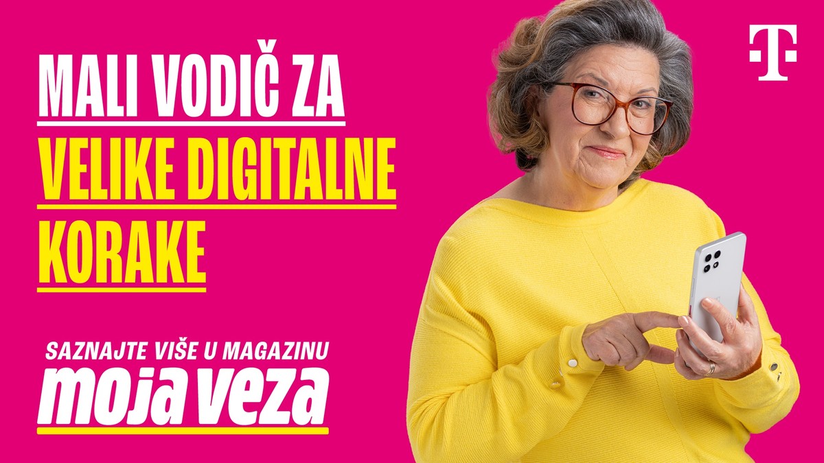 HT kampanja 'Moja veza' uvodi starije u digitalni svijet
