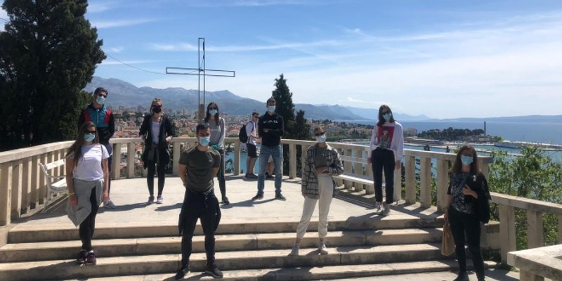 Studenti Ekonomskog fakulteta na Marjanu