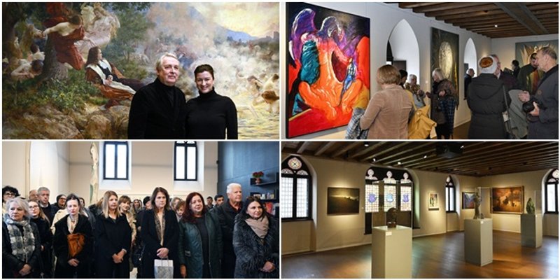 FOTOGALERIJA 'Između snova i jave' - djela istaknutih hrvatskih umjetnika - u Splitu