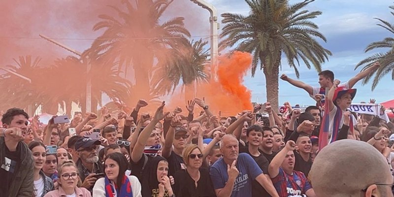 VIDEO Ne može bez najvećeg rivala ni na dočeku 'bilih tića'