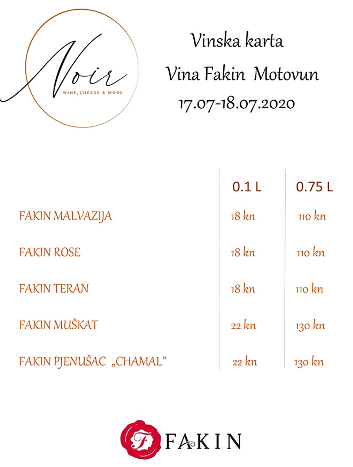 DANI MOTOVUNA U SPLITU Nastavak eno-gastro priče u restoran Noir