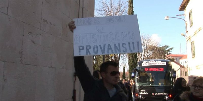 ŠOK U IMOTSKOM 'Dobro ošla, predsjednice!'