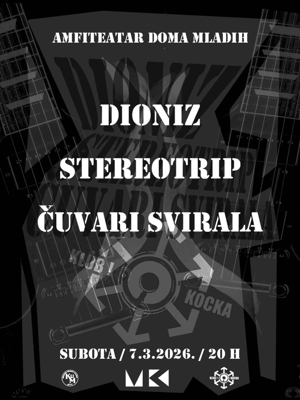 Klub Kocka u suradnji s Multimedijalnim kulturnim centrom okuplja tri generacije splitske alternative.