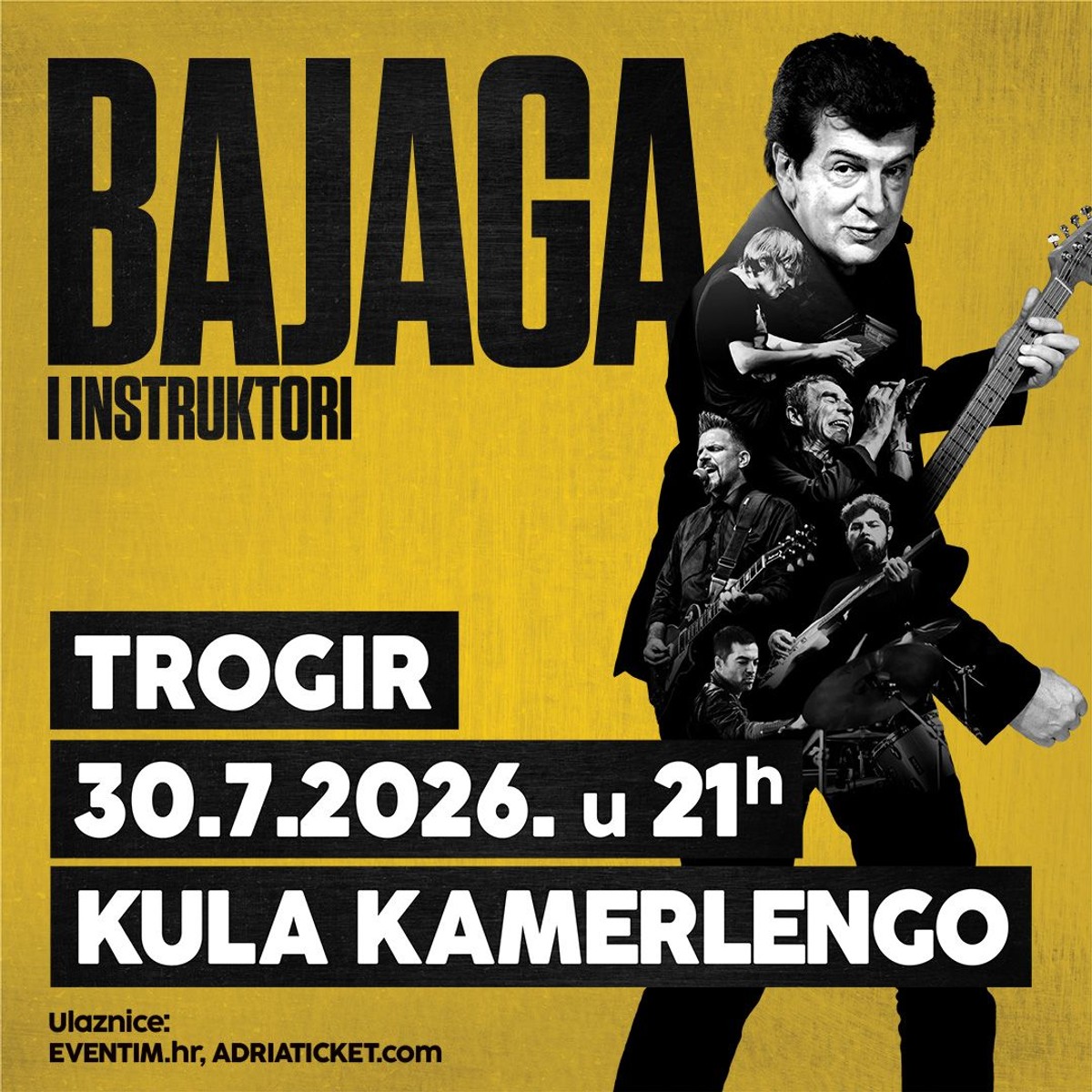 Bajaga i Instruktori stižu u Trogir!