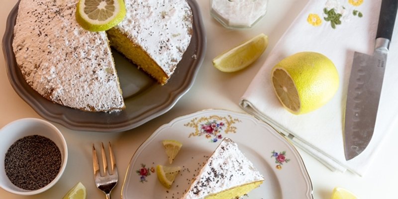 RECEPT Sočan bezglutenski kolač s limunom