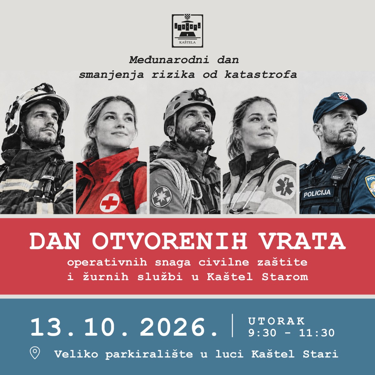 U Kaštelima Dan otvorenih vrata civilne zaštite i žurnih službi