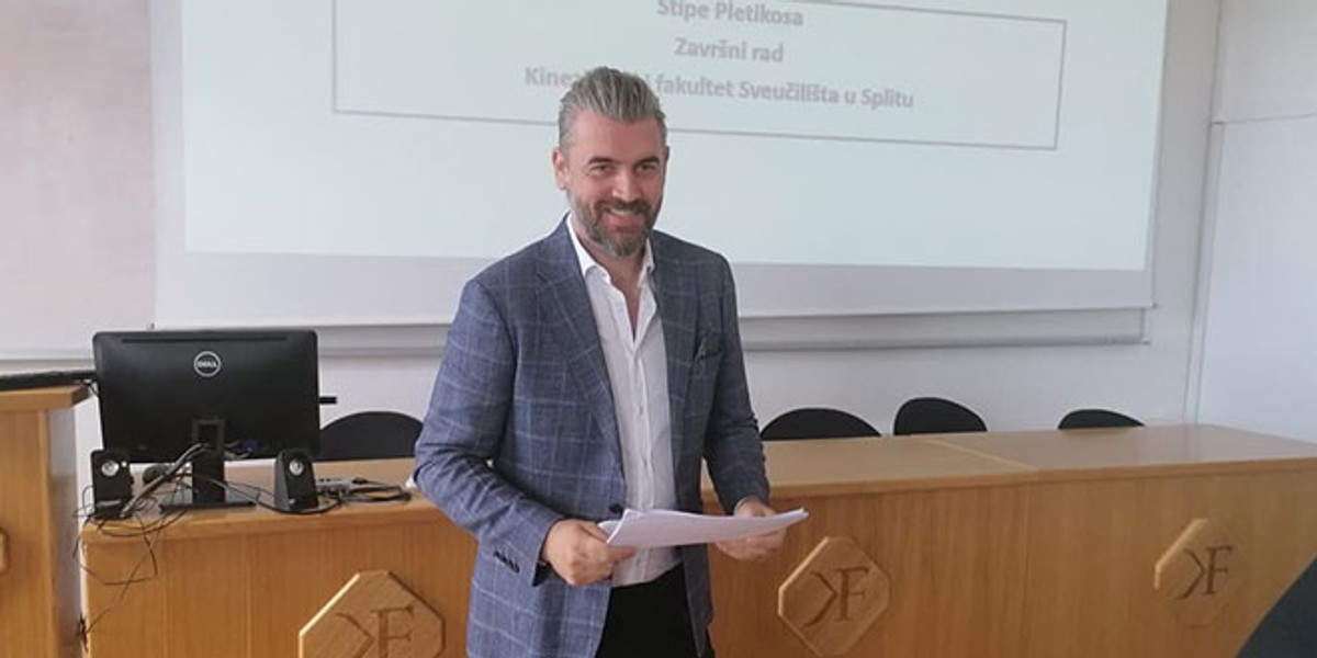 VIDEO Diplomirao Stipe Pletikosa: 'Ne želim biti jedan od nogometaša koji kad završe karijeru misle da sve znaju'