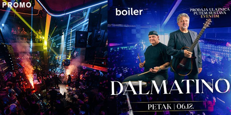 Najomiljenija dalmatinska grupa Dalmatino nastupa u Splitu ovog petka! 