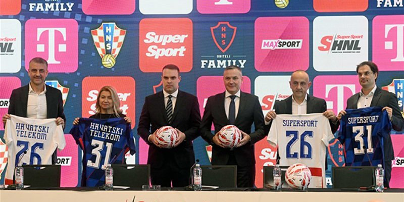 HNS, Hrvatski Telekom i SuperSport potpisali najvrjedniji ugovor u povijesti HNL-a