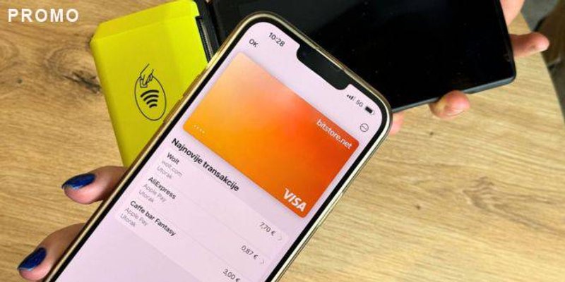 KRIPTO NA KAVI: Plaćaj kriptom uz Bitstore Card karticu i Apple Pay!