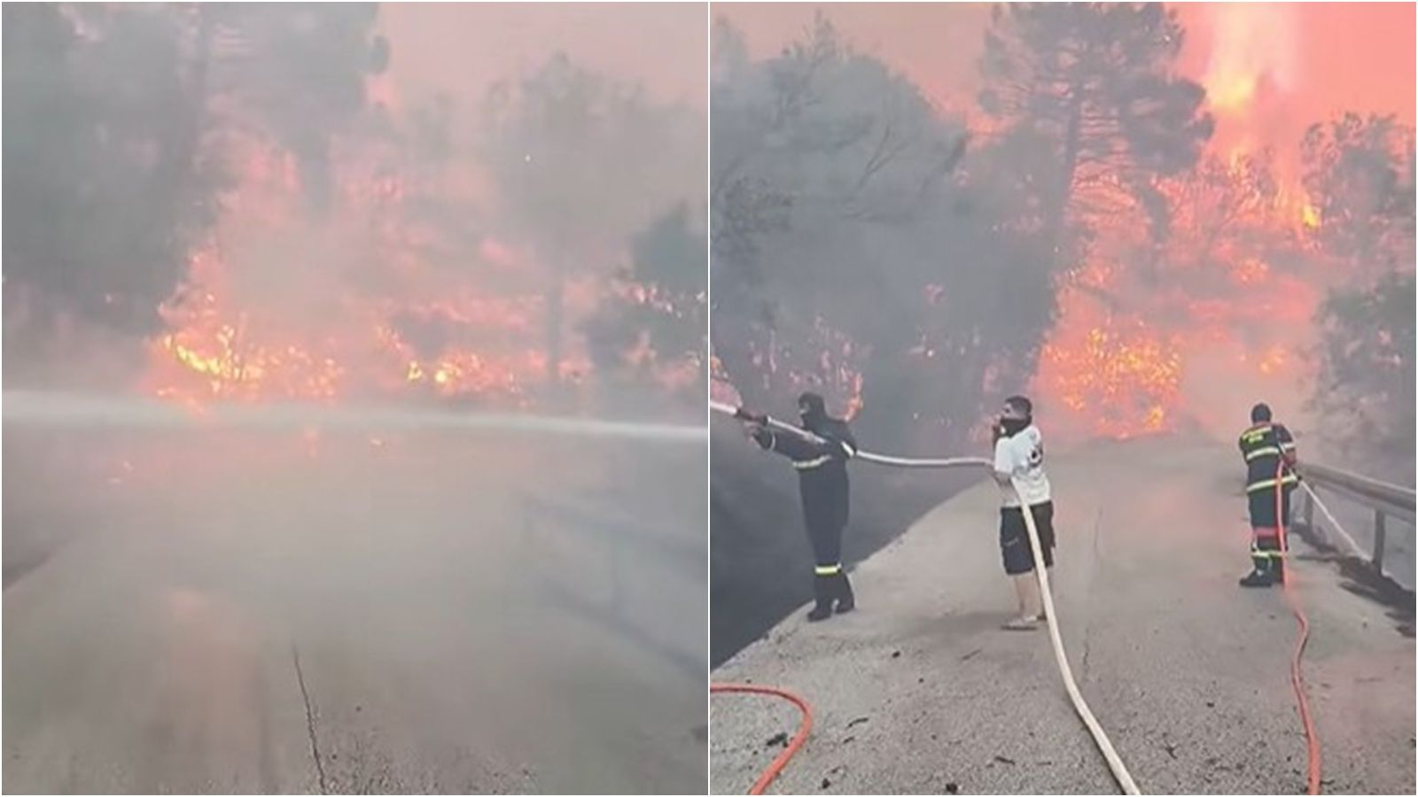 VIDEO Izbio novi požar na Pelješcu, hitno preusmjerena dva kanadera iz Omiša!