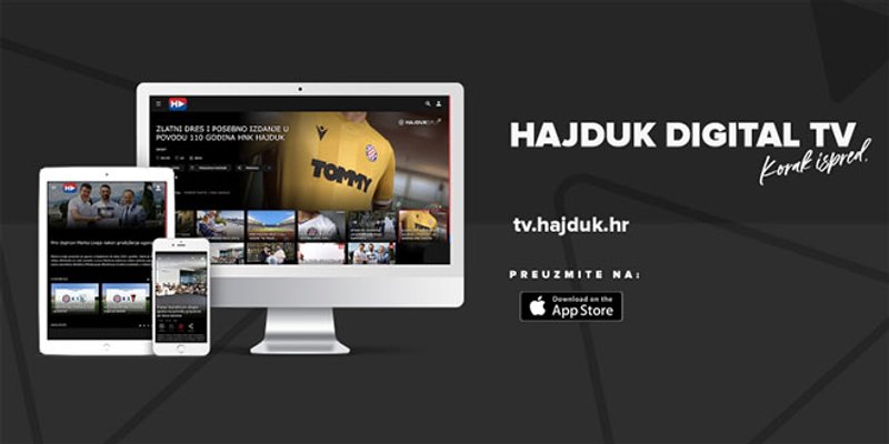 Hajduk digital prenosit će derbi Prve županijske lige