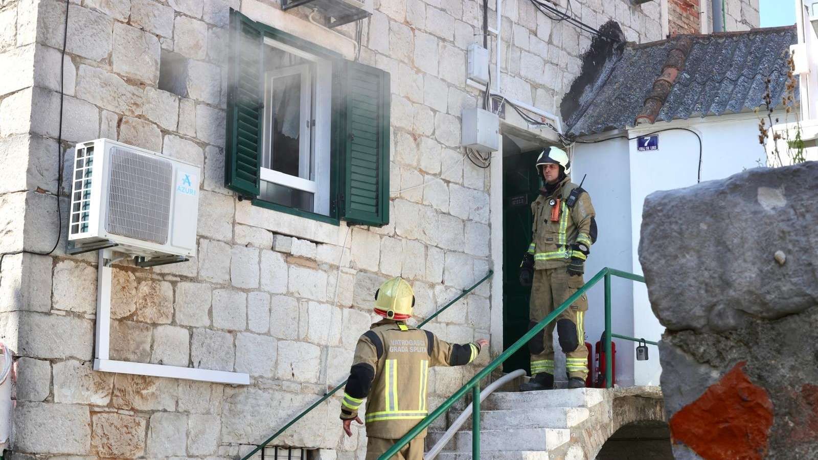 FOTO Vatrogasci dojurili na intervenciju u centar Splita