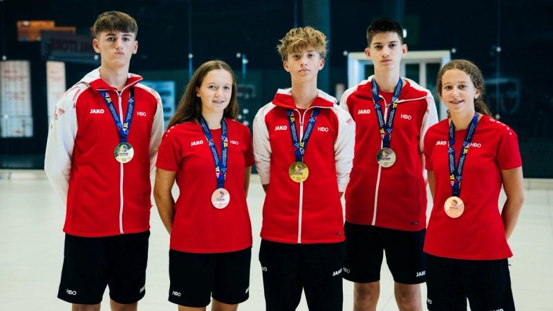 Pet medalja za Hrvatsku na prvim Europskim igrama mladih za gluhe