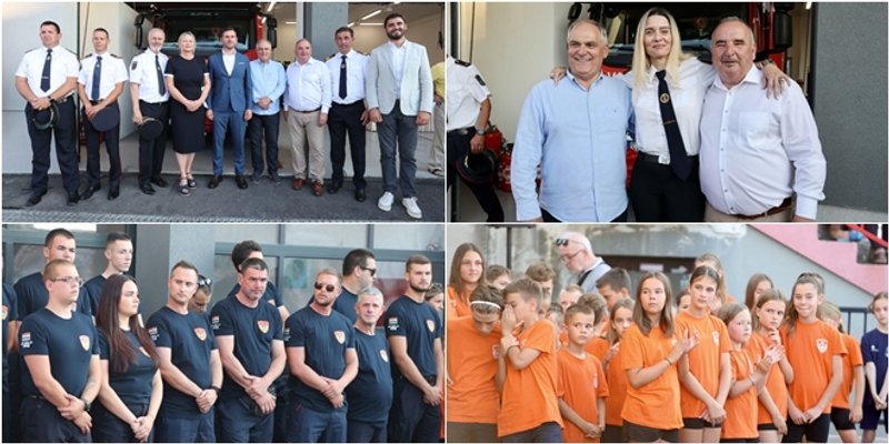 FOTO/VIDEO: POVIJESNI DAN Otvoren Vatrogasni dom u Slatinama