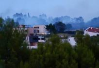 Vatrogasci tijekom večeri gasili požare na više lokacija u županiji