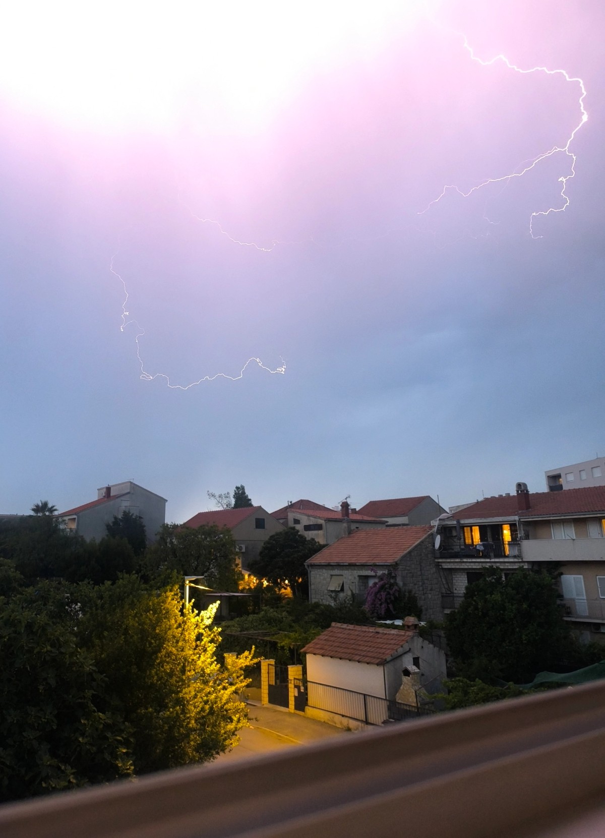 VIDEO Nevrijeme se približava Splitu