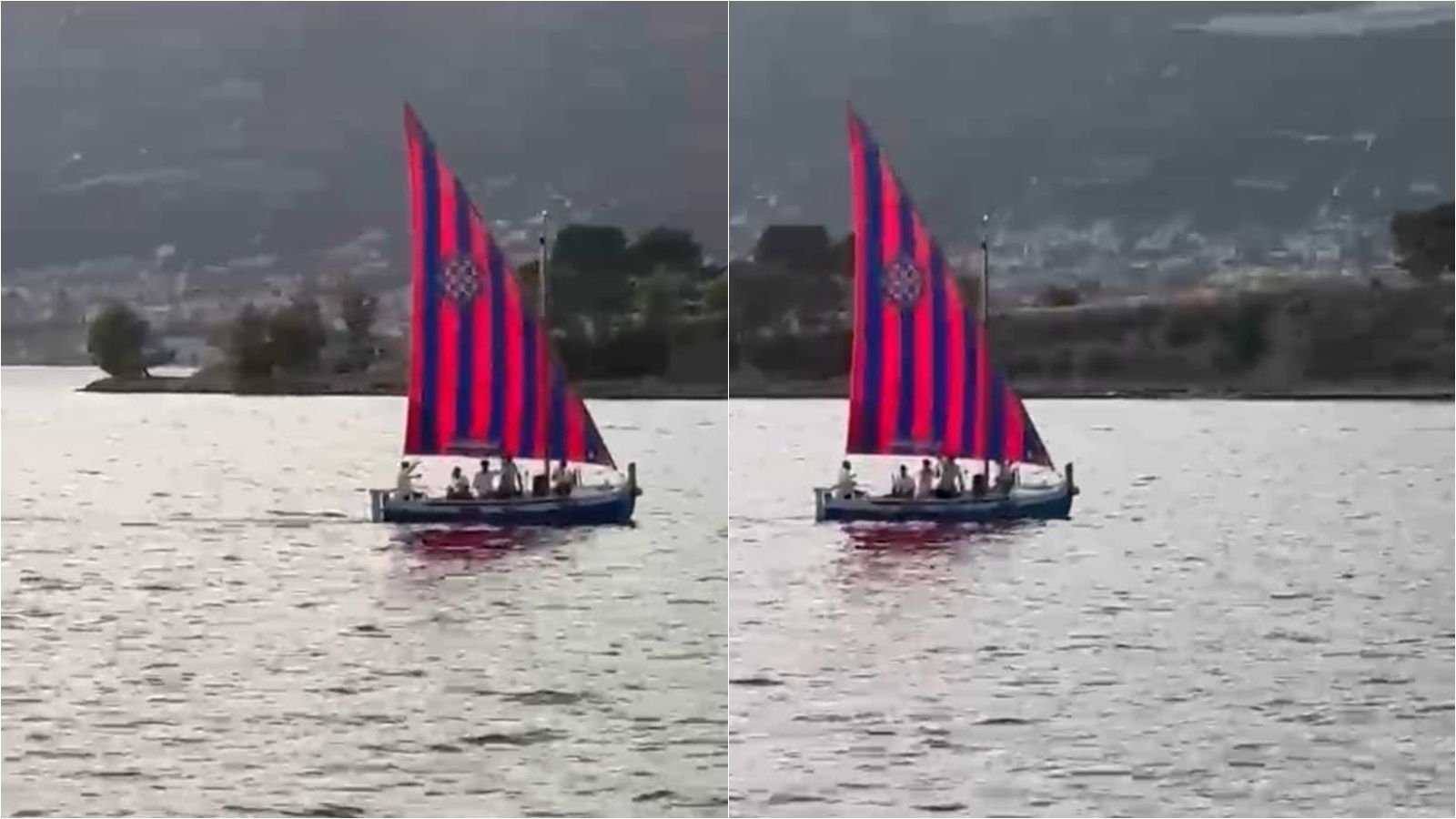 VIDEO Pogledajte u čemu su zaplovili navijači Hajduka
