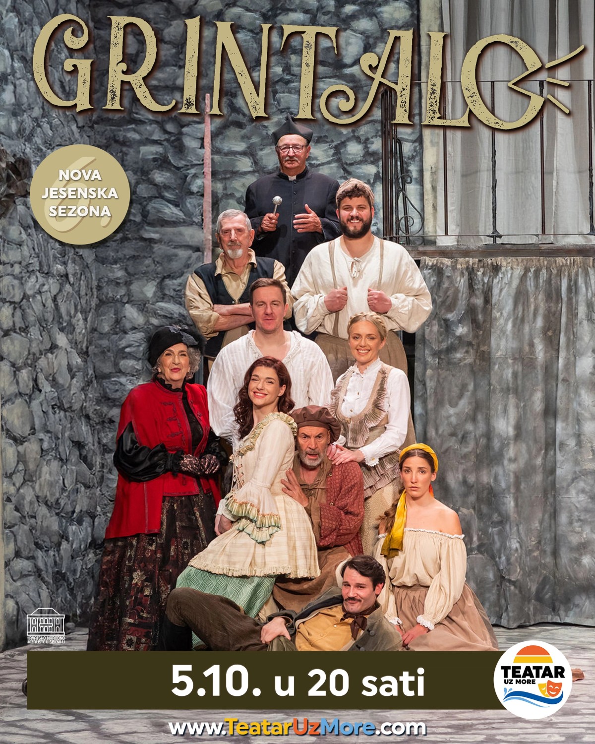 JESEN NA TEATRU UZ MORE: Uz nikad bogatiji repertoar otvara Grintalo i Arsenov feral