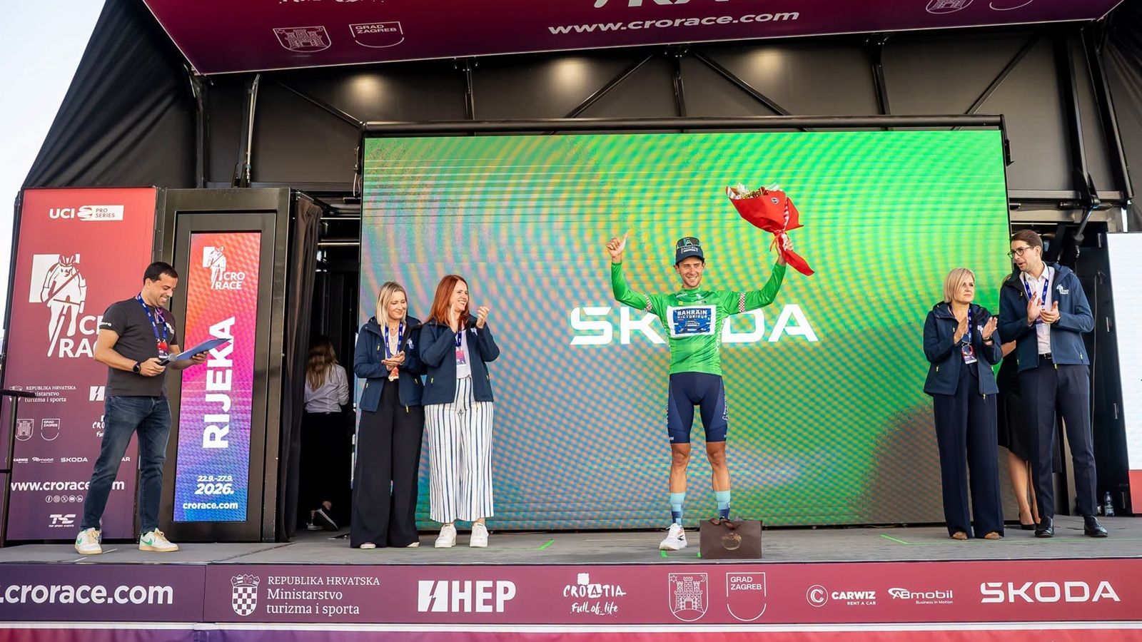 CRO RACE Daniel Martinez slavio na četvrtoj etapi, od Pule do Rijeke