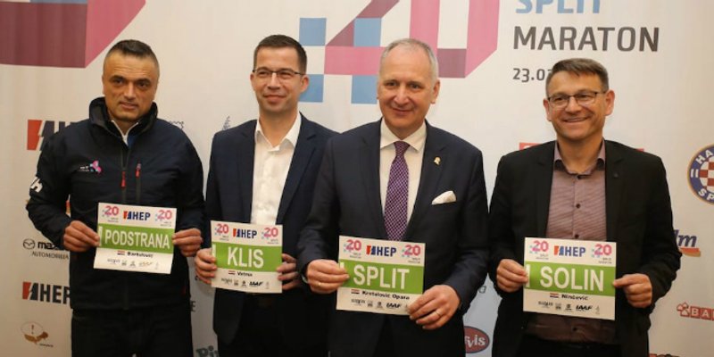 U nedjelju kreće prvi Splitski maraton, trčat će čelni ljudi Splita, Solina, Klisa i Podstrane, ali i 72-godišnjakinja iz Japana