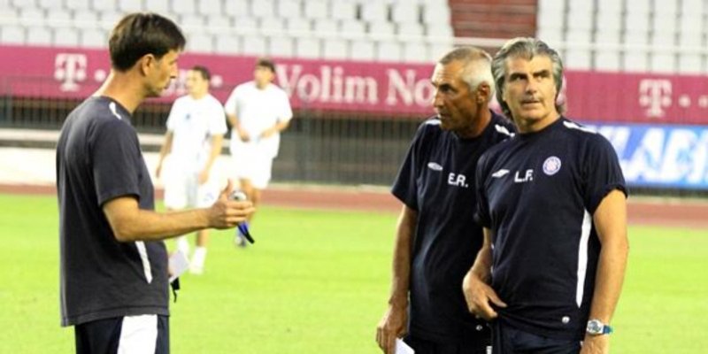 Luigi Febbrari je danas gledao trening prve momčadi, a sutra bi trebao početi s radom