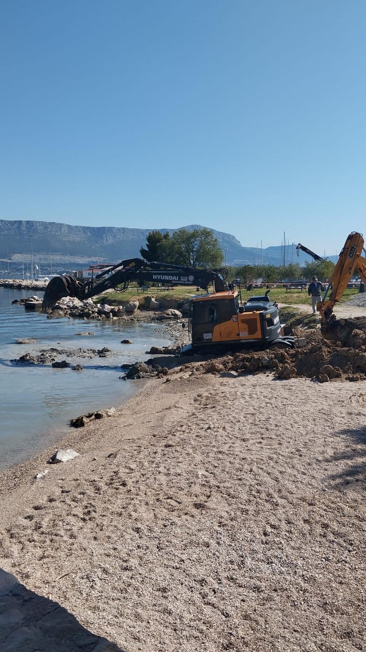 Bageri na Prvoj vodi zabrinuli Splićane, no nema straha