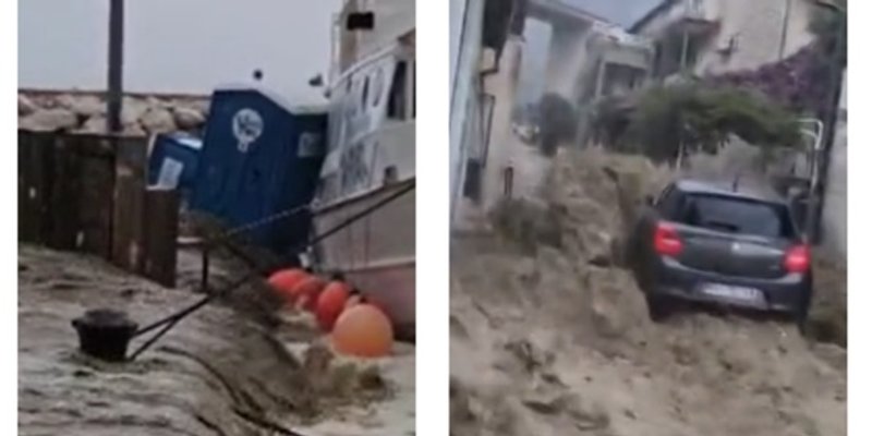 VIDEO: Dramatični kadrovi iz Podgore, stanovništvu izdane posebne upute!