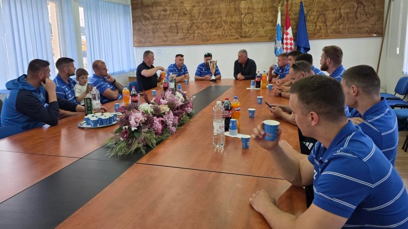 Gradonačelnik Bulj primio sinjske ragbijaše povodom osvajanja Kupa Hrvatske