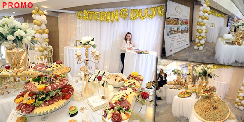 'CATERING DUJE' NA SAJMU VJENČANJA Mladenci dolaze do njihovog štanda, imaju i poseban motiv!