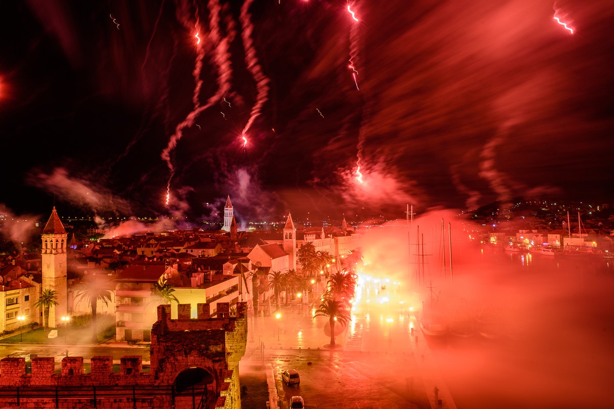 Proslava Torcidinog rođendana u Trogiru | foto: Antonio Miše i Deni Lokas
