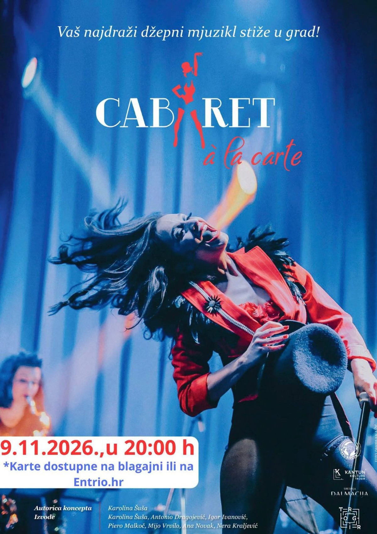 Komedija 'Tvorničke postavke', koncert Amire Medunjanin, Pričigin, cabaret - sve to uskoro u Trogiru