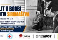 PETAK Održat će se tribina 'Split u borbi protiv siromaštva'