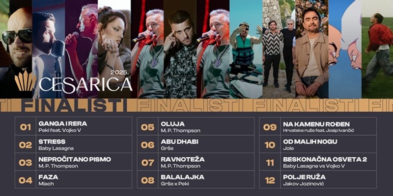 Danas krenulo glasovanje za Hit godine nagrade Cesarica, uskoro gala party