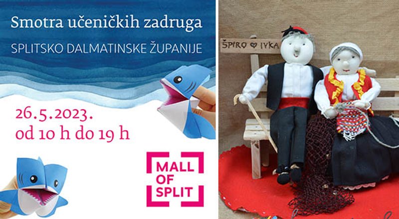 Smotra učeničkih zadruga u centru Mall of Split