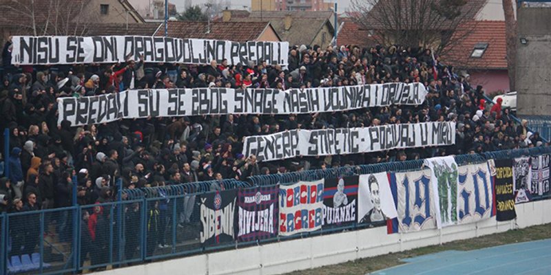 Torcida odala počast preminulom generalu Stipetiću