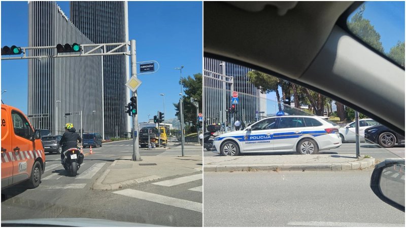 Sudar u Splitu, jedna osoba prevezena u bolnicu