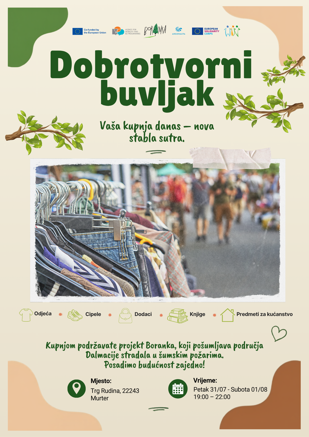Dobrotvorni buvljak ponovno u Murteru