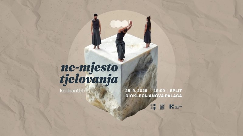 Koribant Lab ponovno će izvesti plesnu predstavu 'Ne-mjesto tjelovanja' u Dioklecijanovoj palači