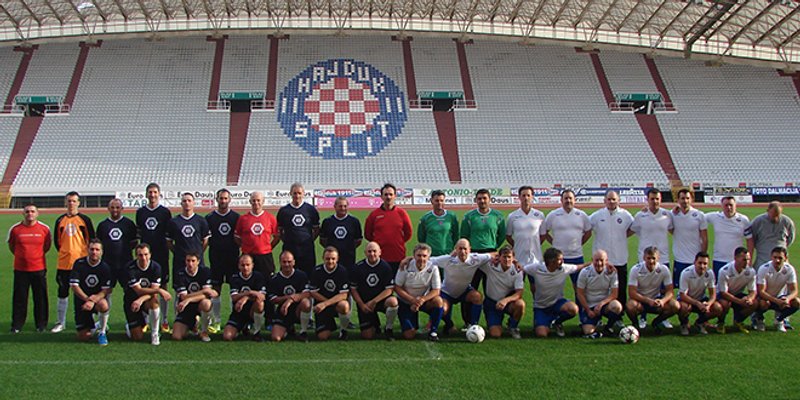 Hajdukovi veterani hat-trickom Pralije i s dva gola Jarnija svladali Škverane