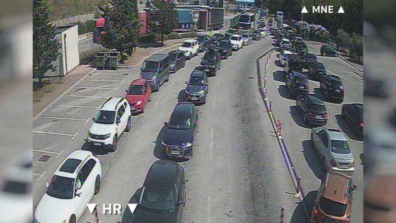 Zašto su Konavle zakrčene? Kolone nastale zbog problema na crnogorskoj strani granice