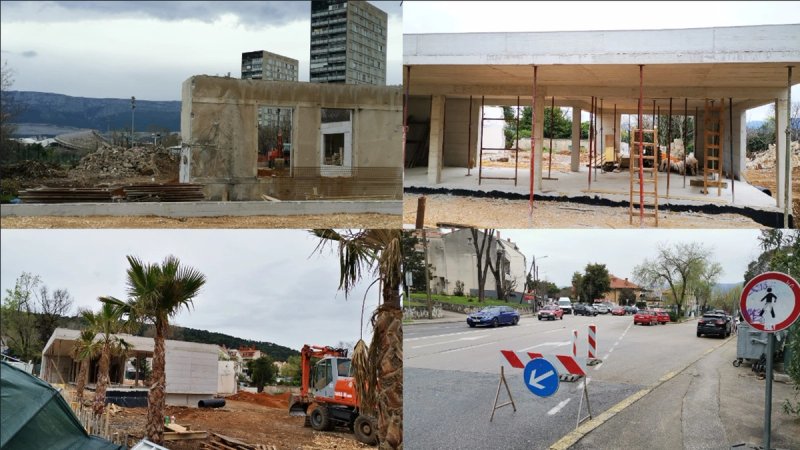 Građevinska inspekcija zatvorila gradilište u Spinutu, investitor nema dozvolu