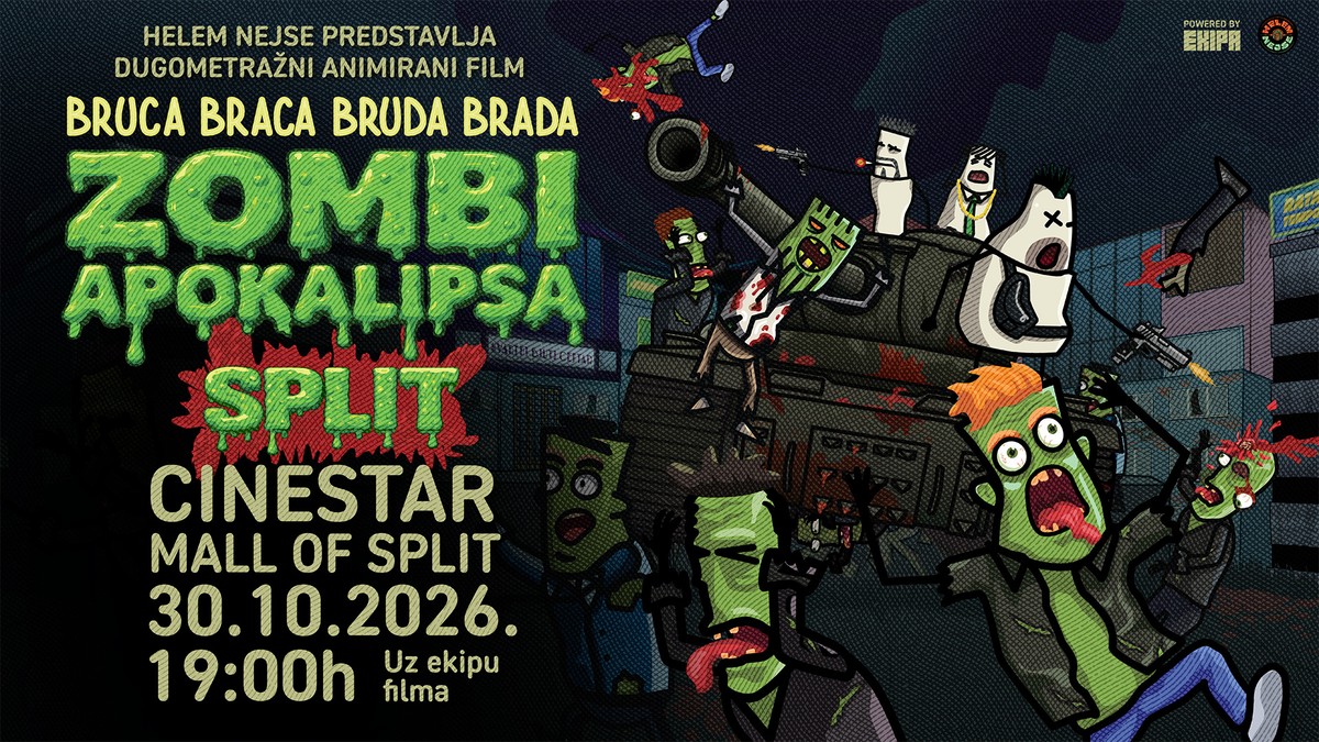 Nakon rasprodanog SFF-a i kino turneje po BiH, 'Bruca Braca Bruda Brada' dolazi u hrvatska kina