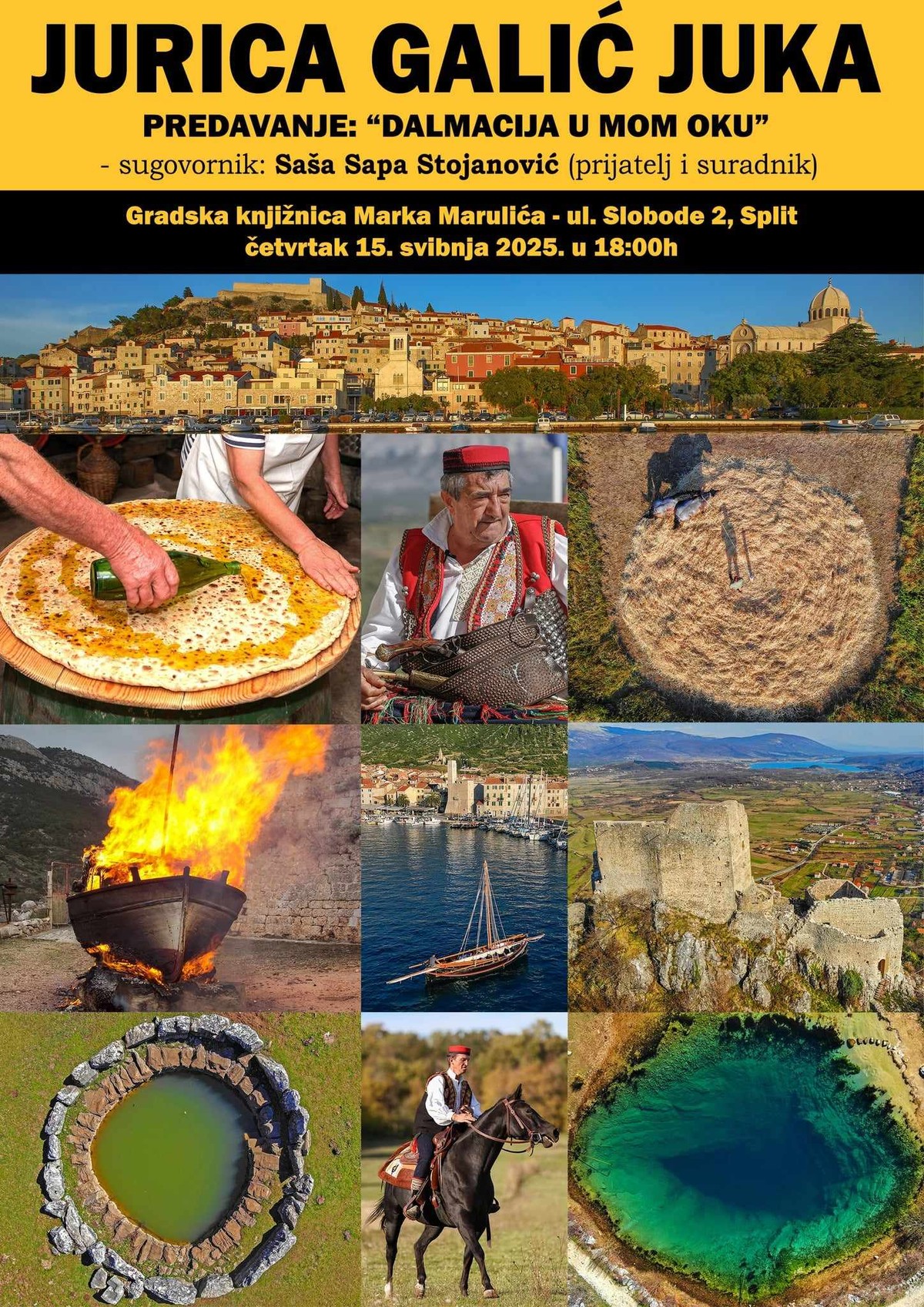 GKMM Putopisno predavanje Jurice Galića Juke 'Dalmacija u mom oku'