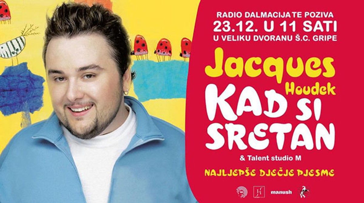 MJESEC DARIVANJA Dalmatinski portal & agencija Manush vode vas na koncert Jacquesa na Gripama