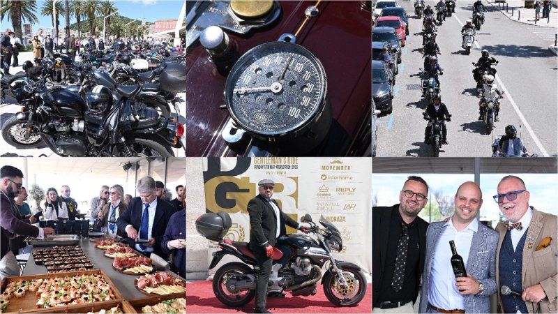FOTO Distinguished Gentleman's Ride održan u Splitu