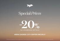 SPECIAL PRICES U XYZ-U: -20 % na odabrane artikle iz aktualne kolekcije