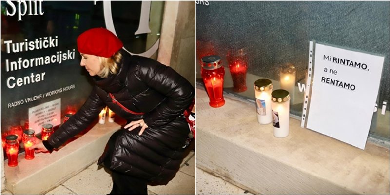 'RINTAMO, NE RENTAMO' Opet palili lampione na Rivi